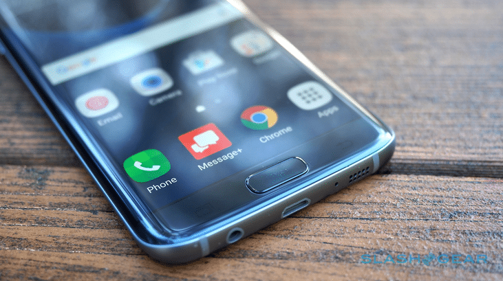 Galaxy S7 Edge Android 7.0 Nougat